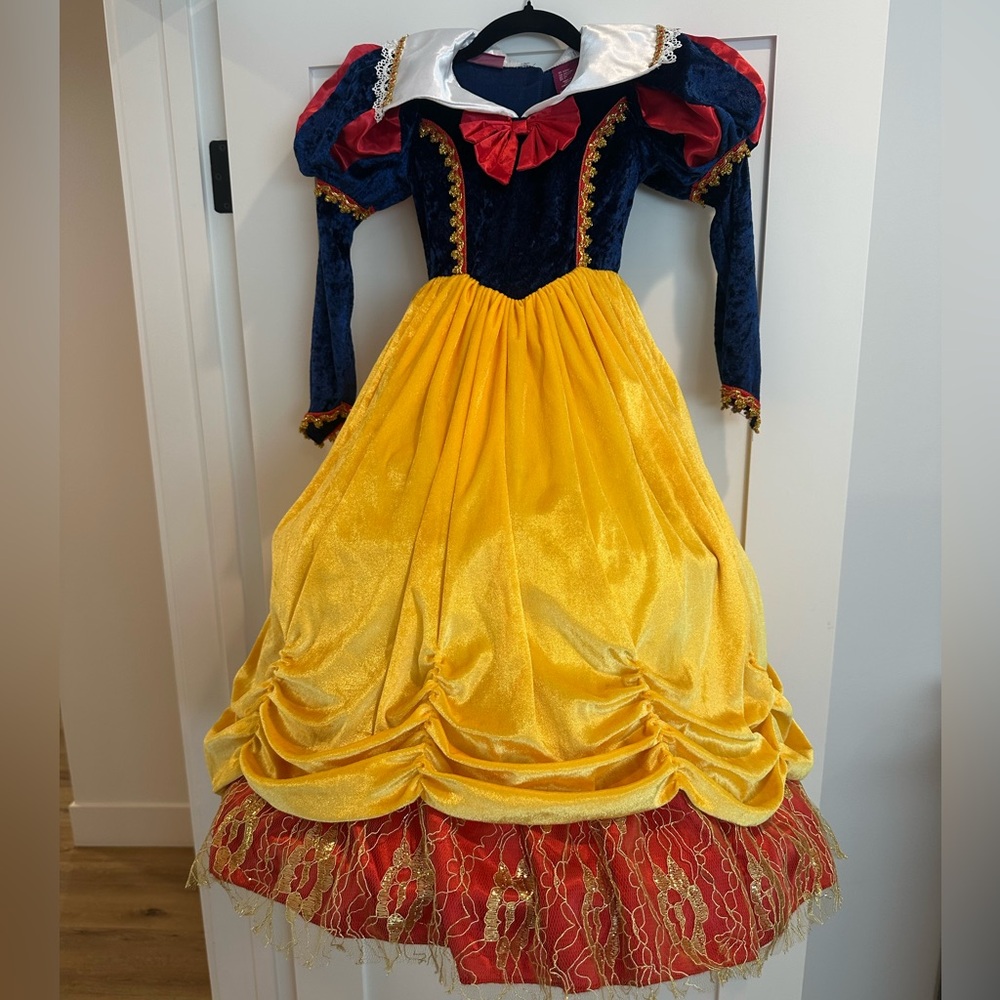 Snow White Princess Costume - Yellow and Blue